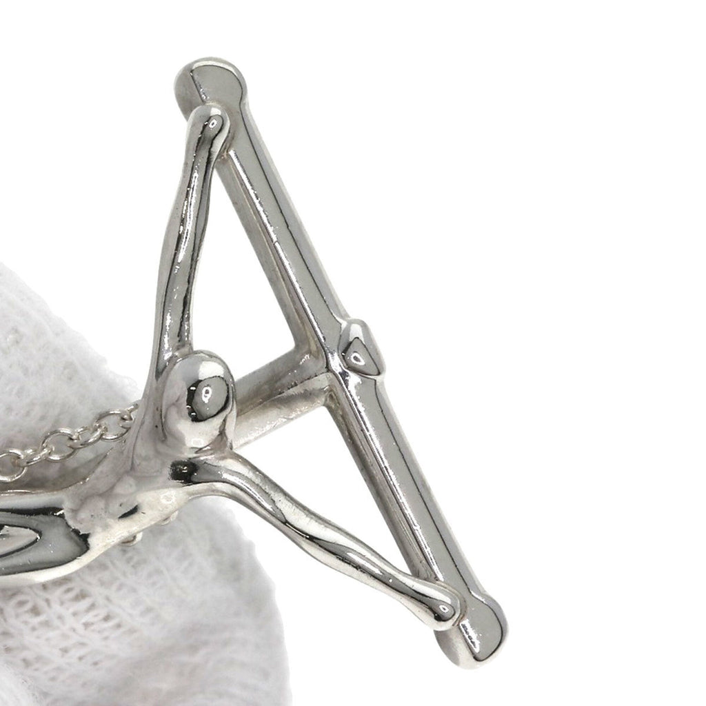 Crucifix Pendant Necklace Sterling Silver