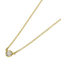 Elsa Peretti Diamonds By The Yard Pendant Necklace 18K Yellow Gold and Diamond