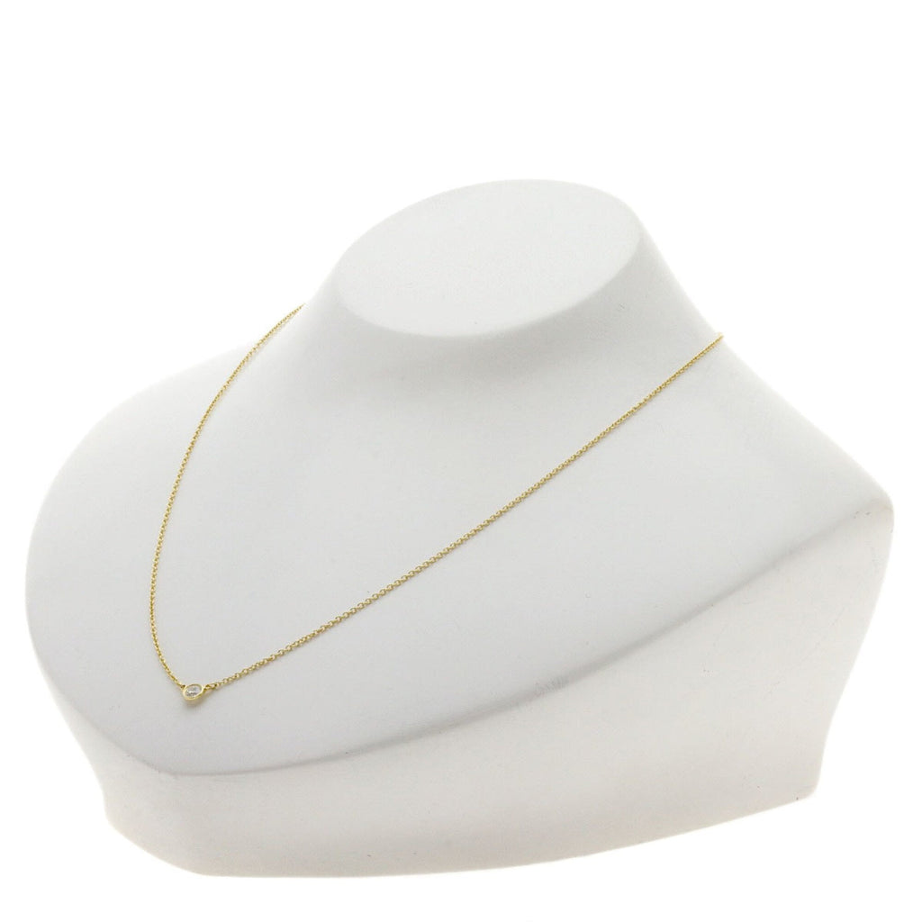 Elsa Peretti Diamonds By The Yard Pendant Necklace 18K Yellow Gold and Diamond