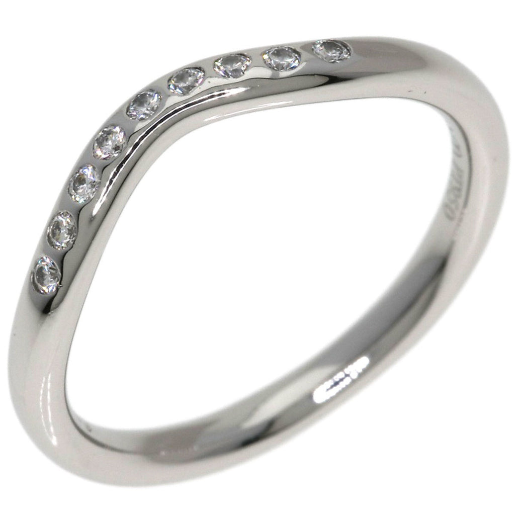 Curved Band Ring Platinum