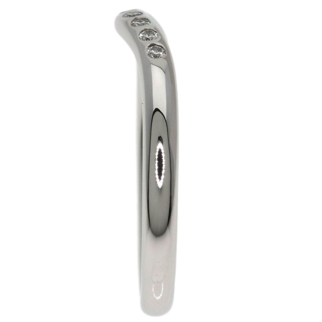 Curved Band Ring Platinum