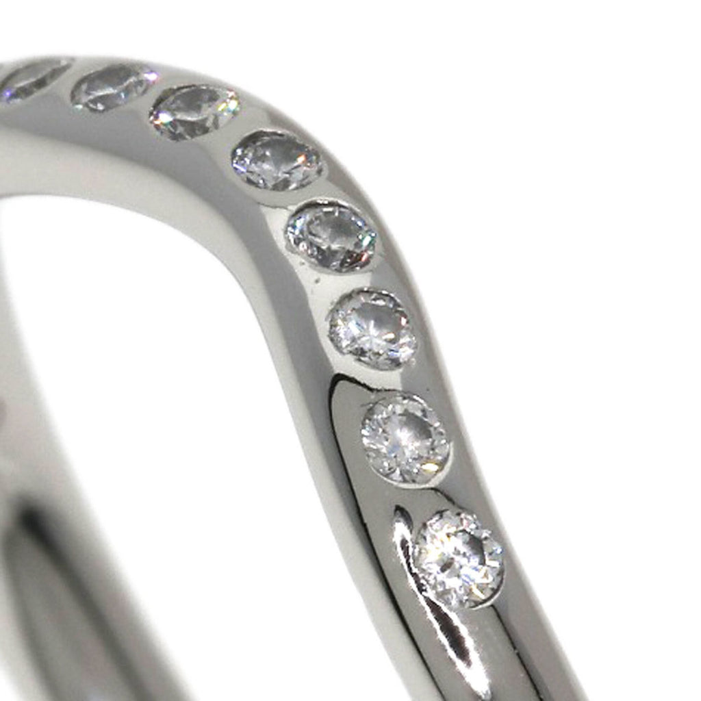Curved Band Ring Platinum