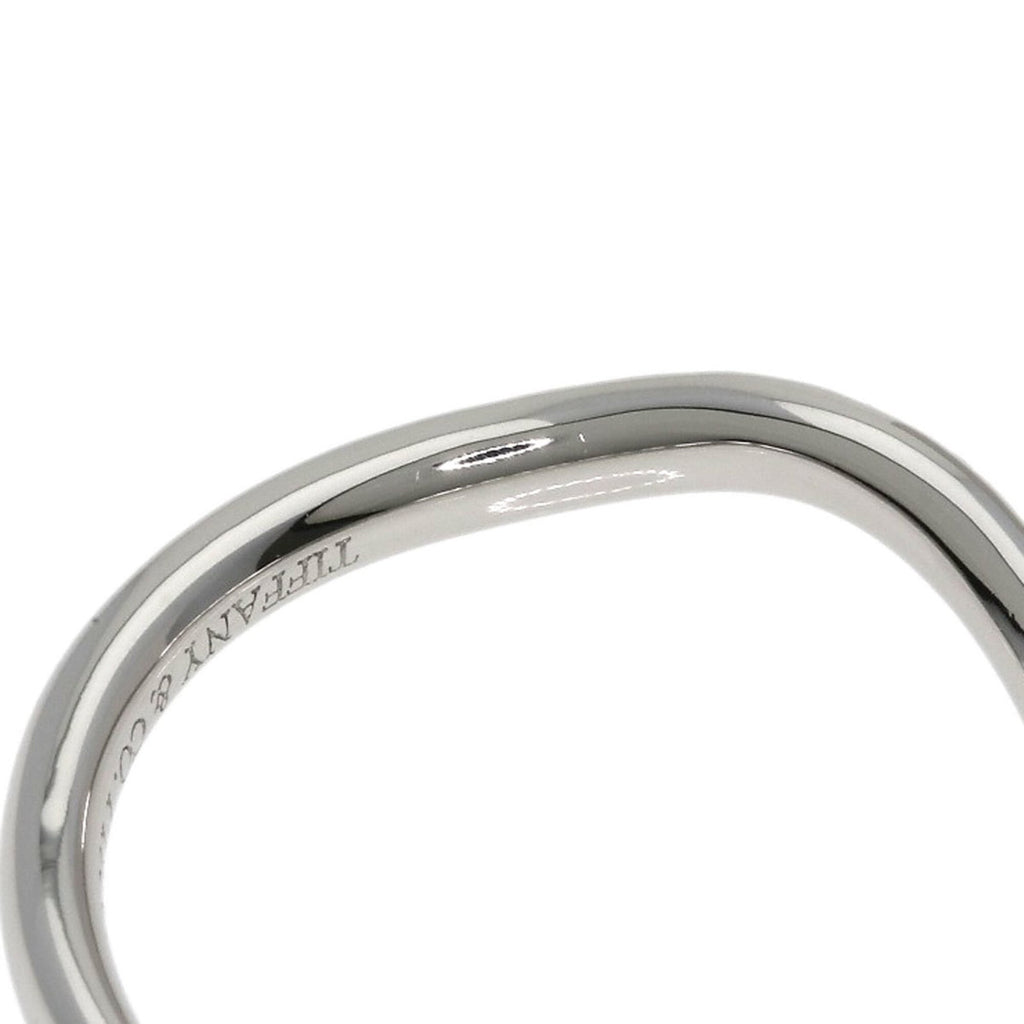 Curved Band Ring Platinum