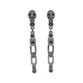 Earrings Silver-Tone Metal