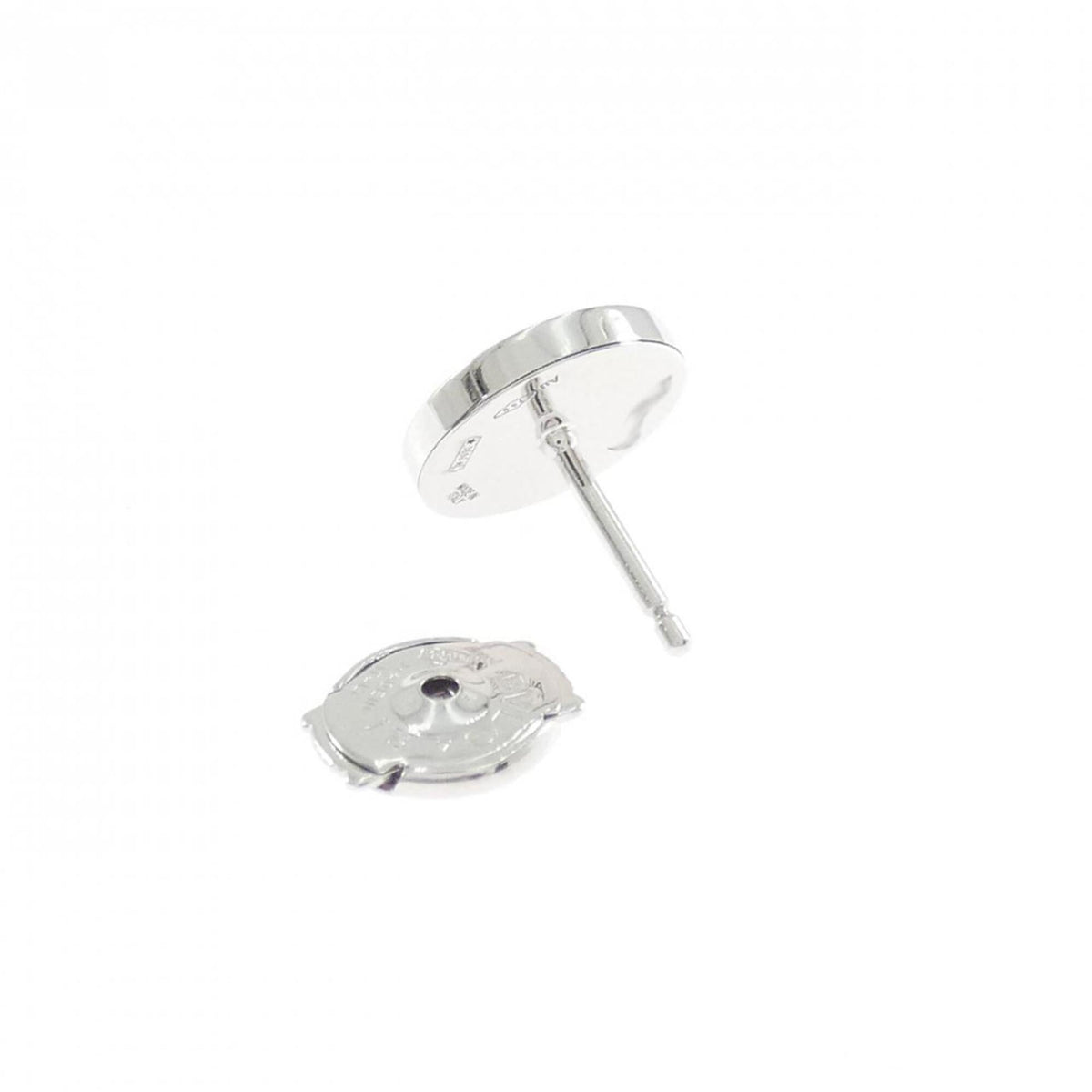 Single Earring 18K White Gold