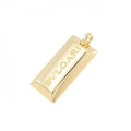 Ingot Pendant 18K Yellow Gold