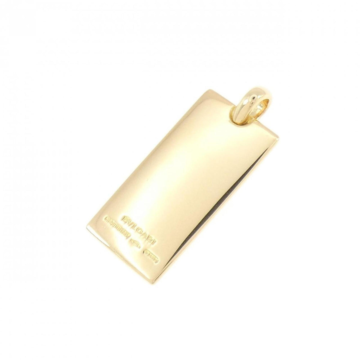 Ingot Pendant 18K Yellow Gold