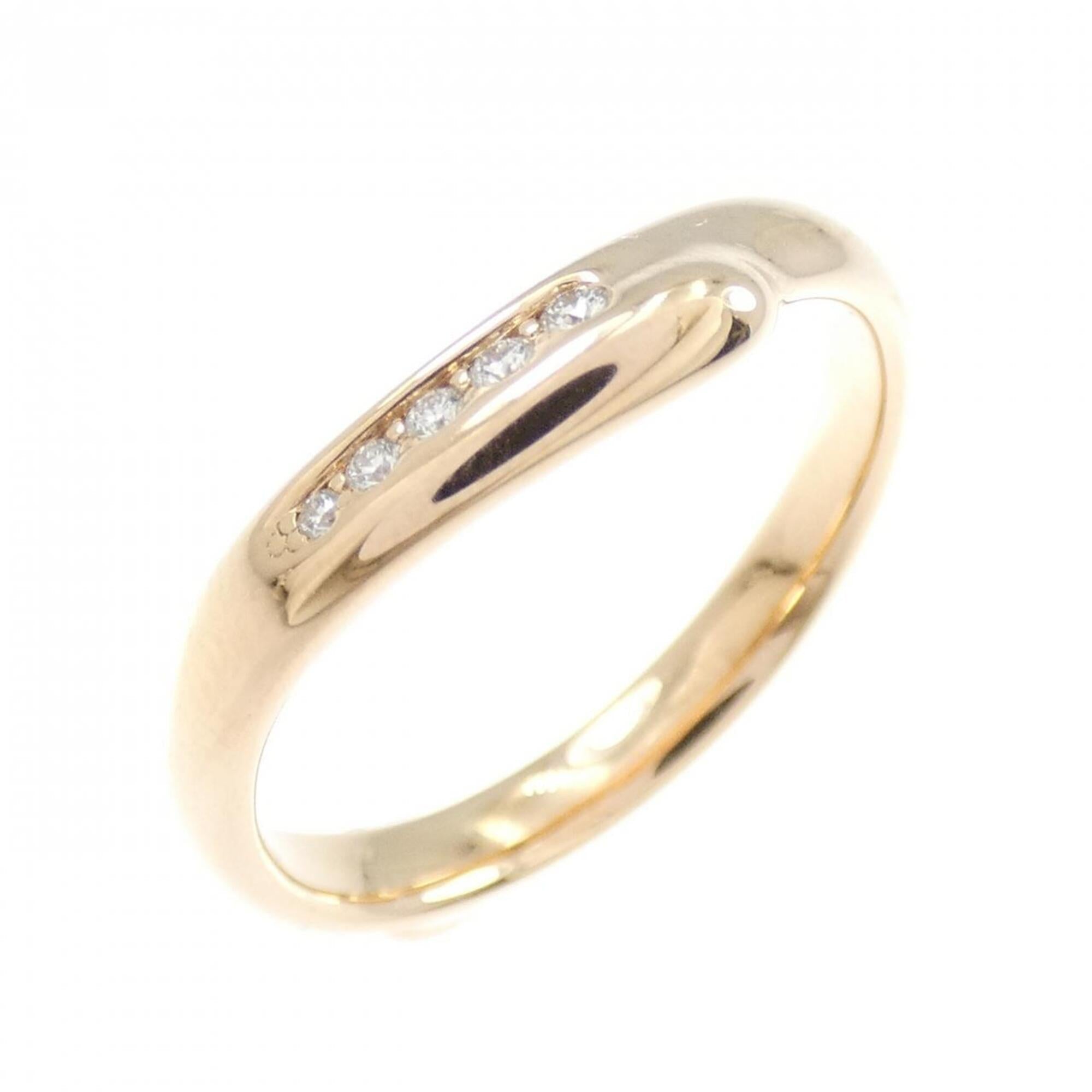 Open Heart Ring 18K Rose Gold 3.9mm