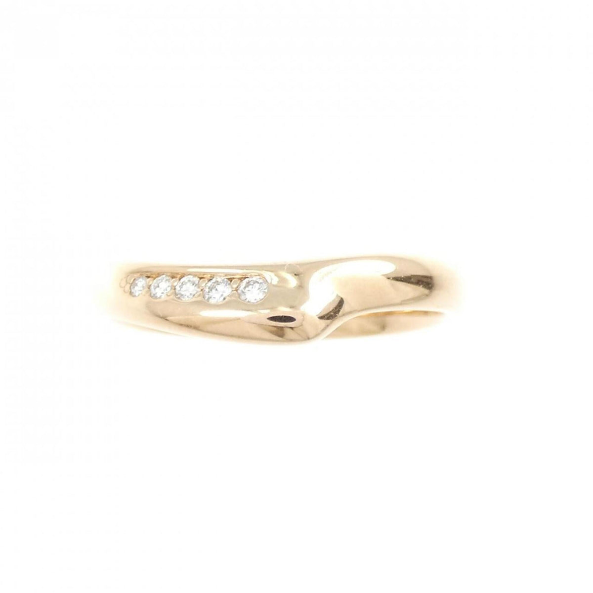 Open Heart Ring 18K Rose Gold 3.9mm