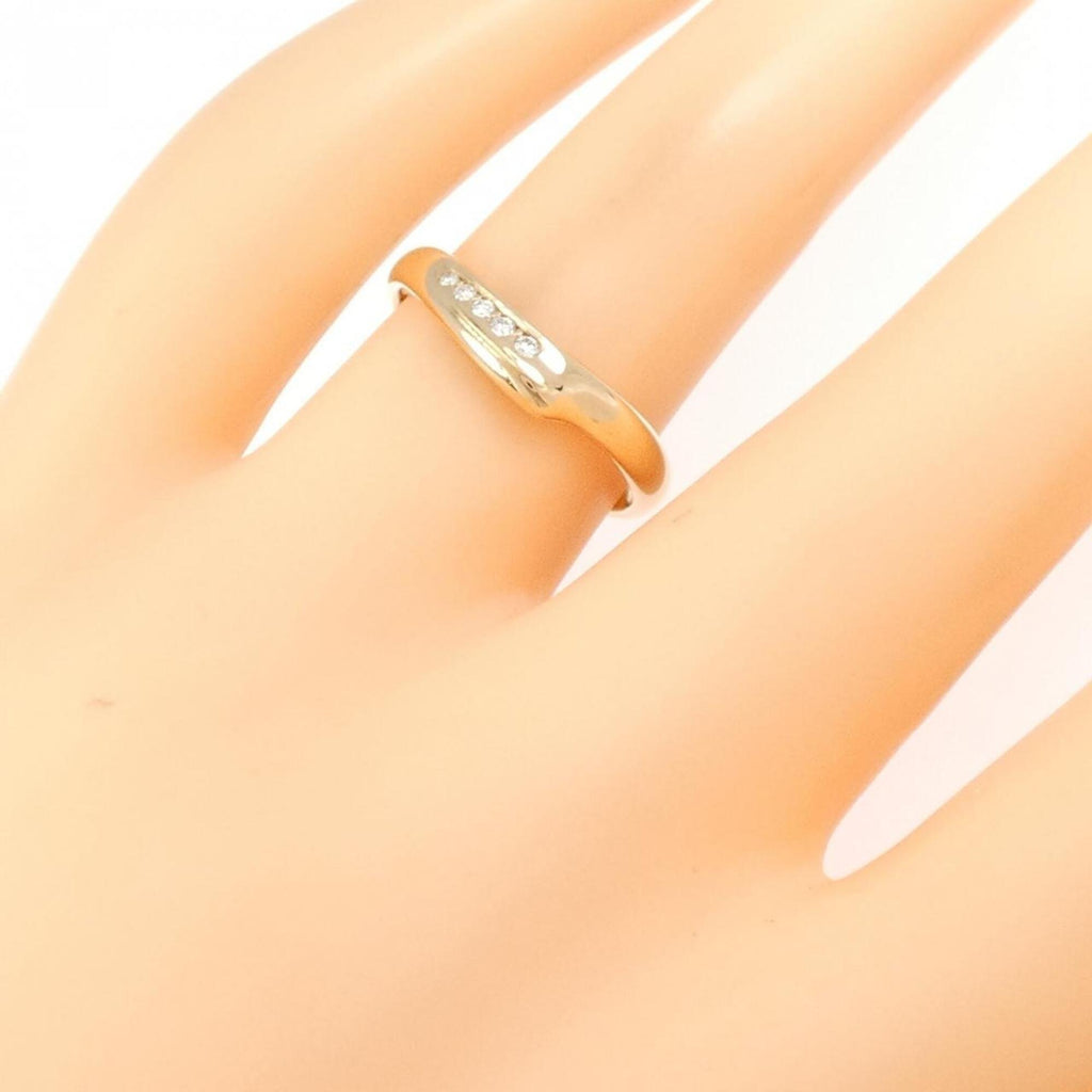 Open Heart Ring 18K Rose Gold 3.9mm