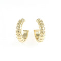 Tubogas Earrings 18K Yellow Gold 18K Yellow Gold