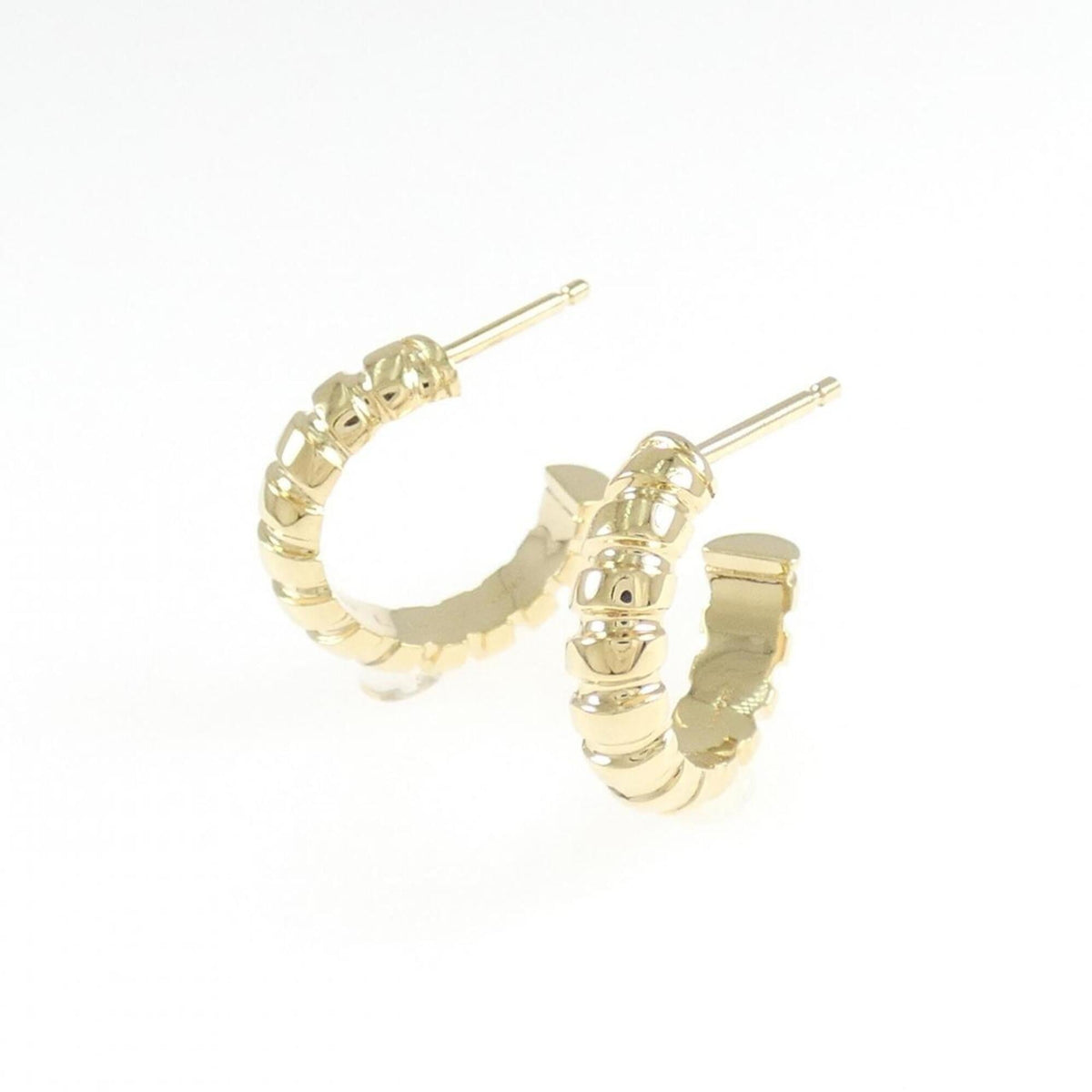 Tubogas Earrings 18K Yellow Gold 18K Yellow Gold
