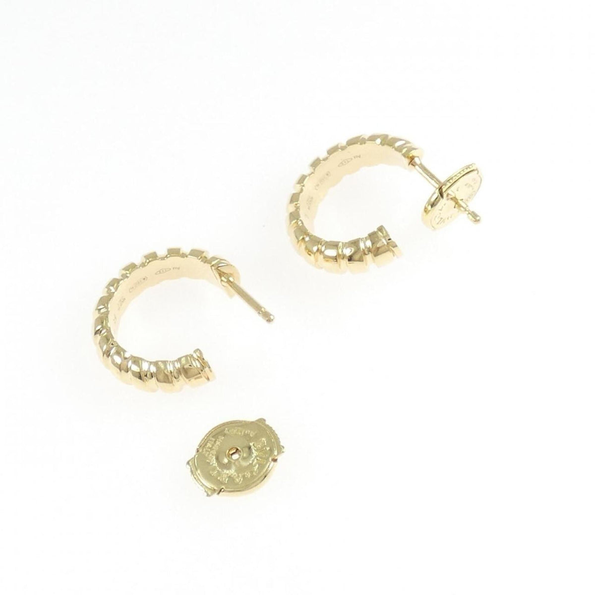 Tubogas Earrings 18K Yellow Gold 18K Yellow Gold