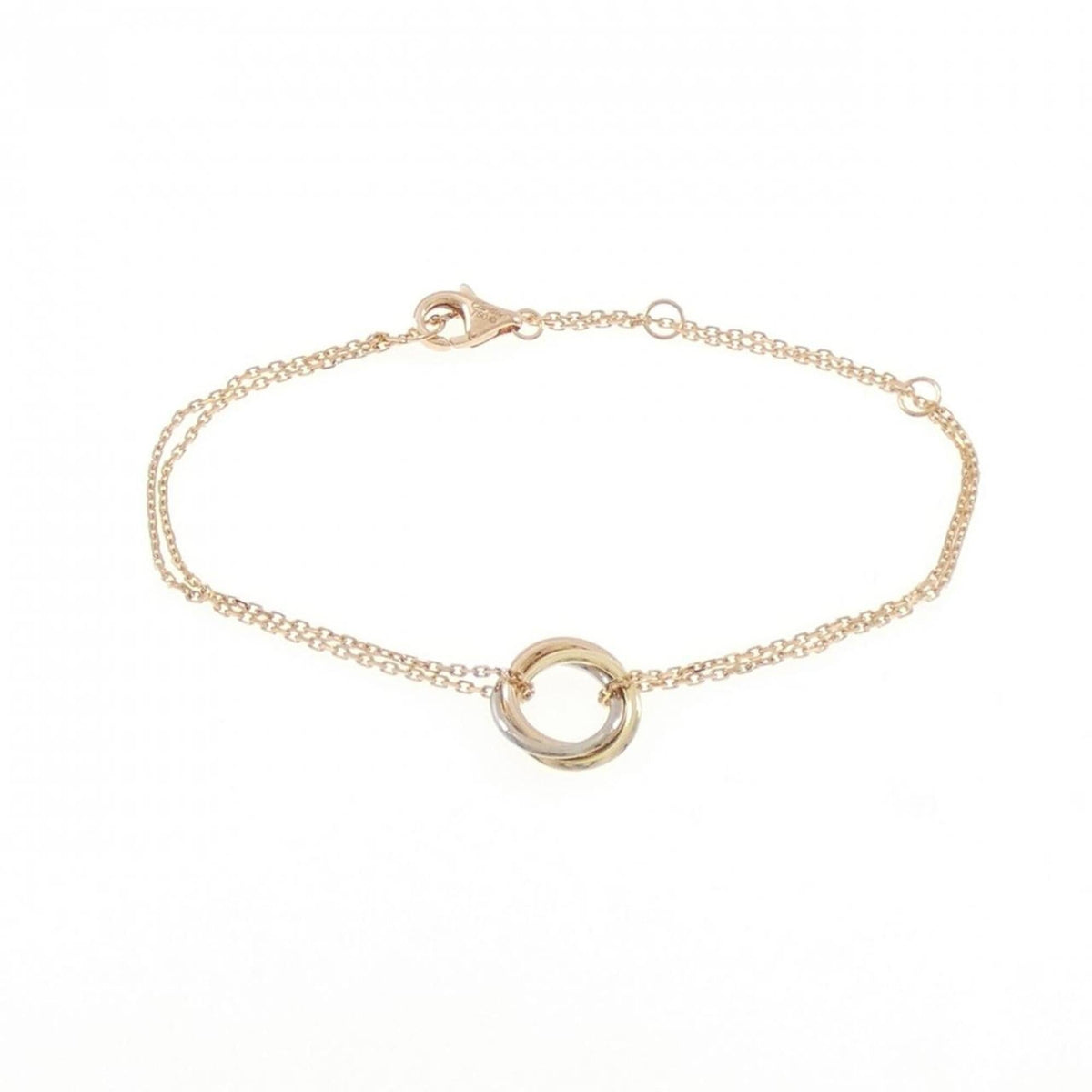 Trinity Bracelet 18K Tricolor Gold