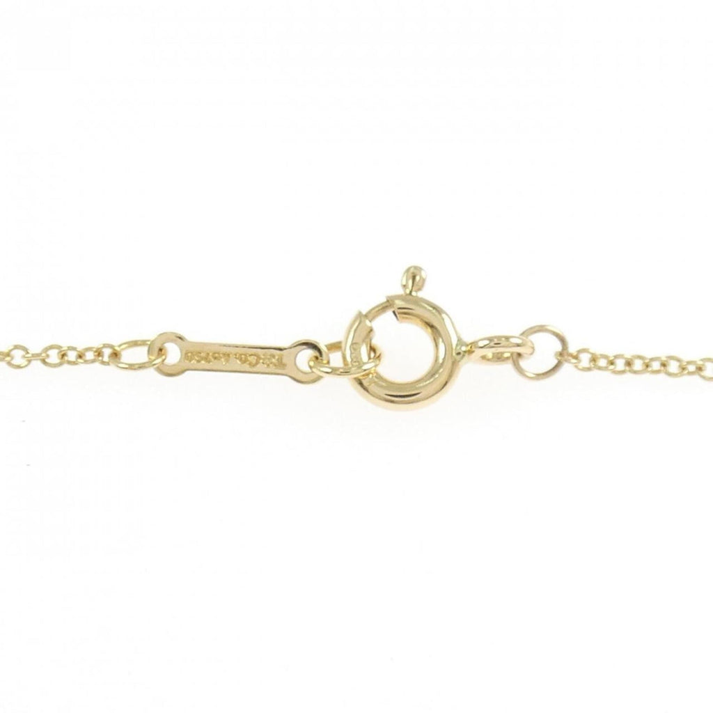 Olive Leaf Pendant Necklace 18K Yellow Gold