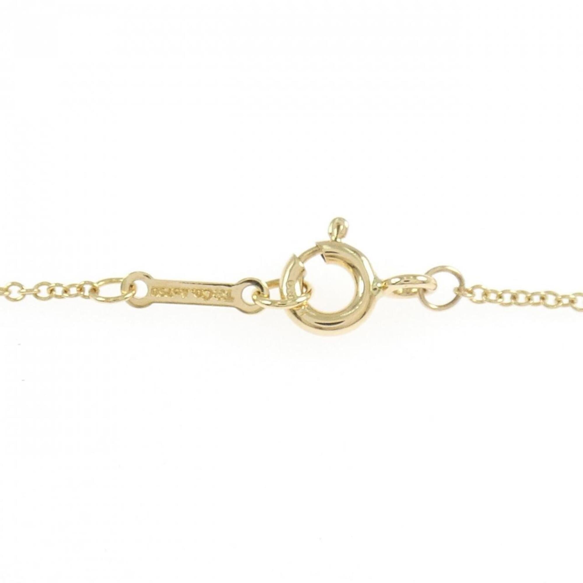 Olive Leaf Pendant Necklace 18K Yellow Gold