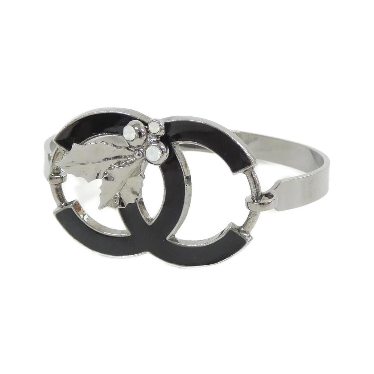 Bangle Metal Navy and Silver Bracelet