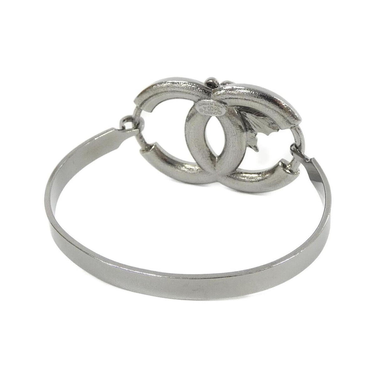 Bangle Metal Navy and Silver Bracelet