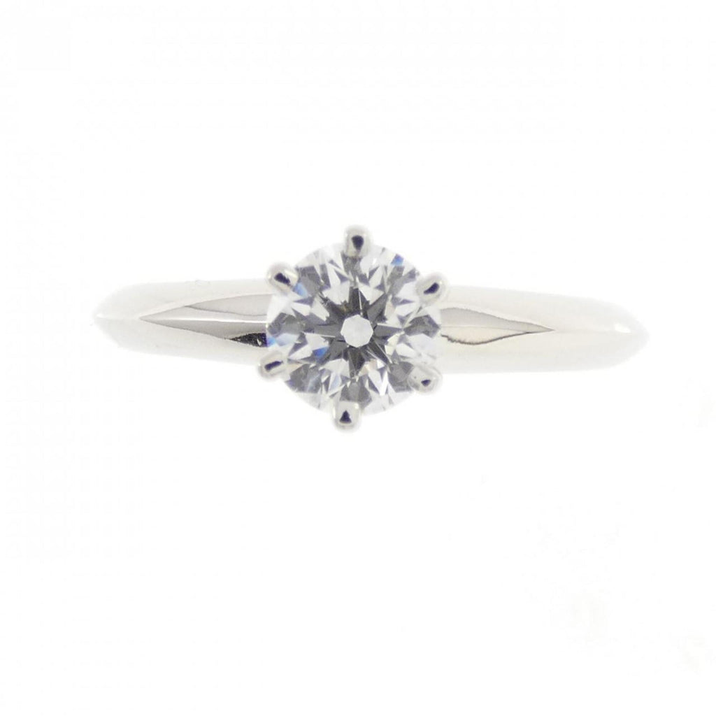 Solitaire Ring Platinum with Diamond