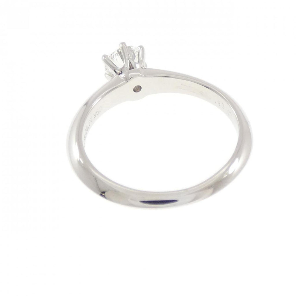Solitaire Ring Platinum with Diamond