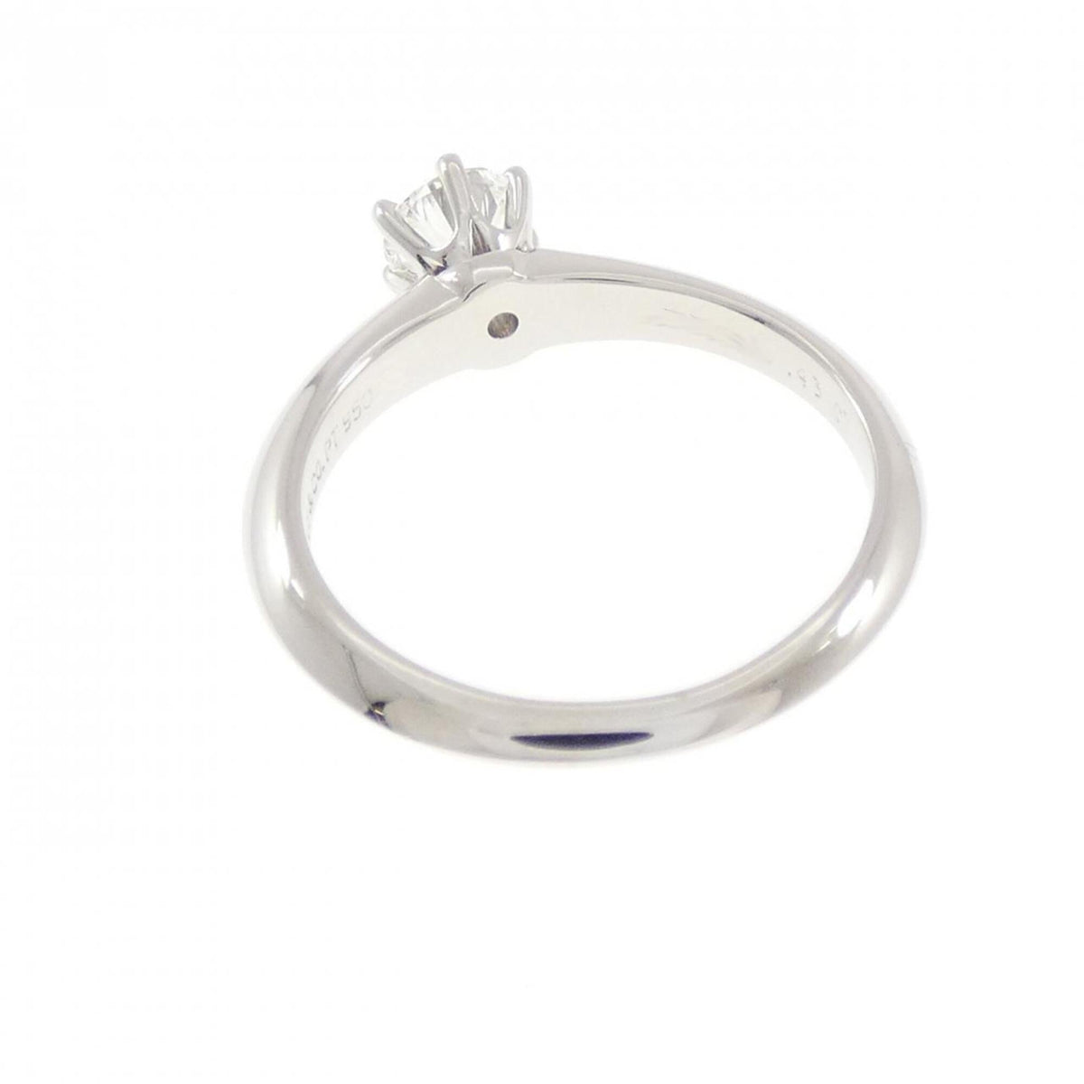 Solitaire Ring Platinum with Diamond
