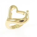 Open Heart Ring 18K Yellow Gold 15.8mm