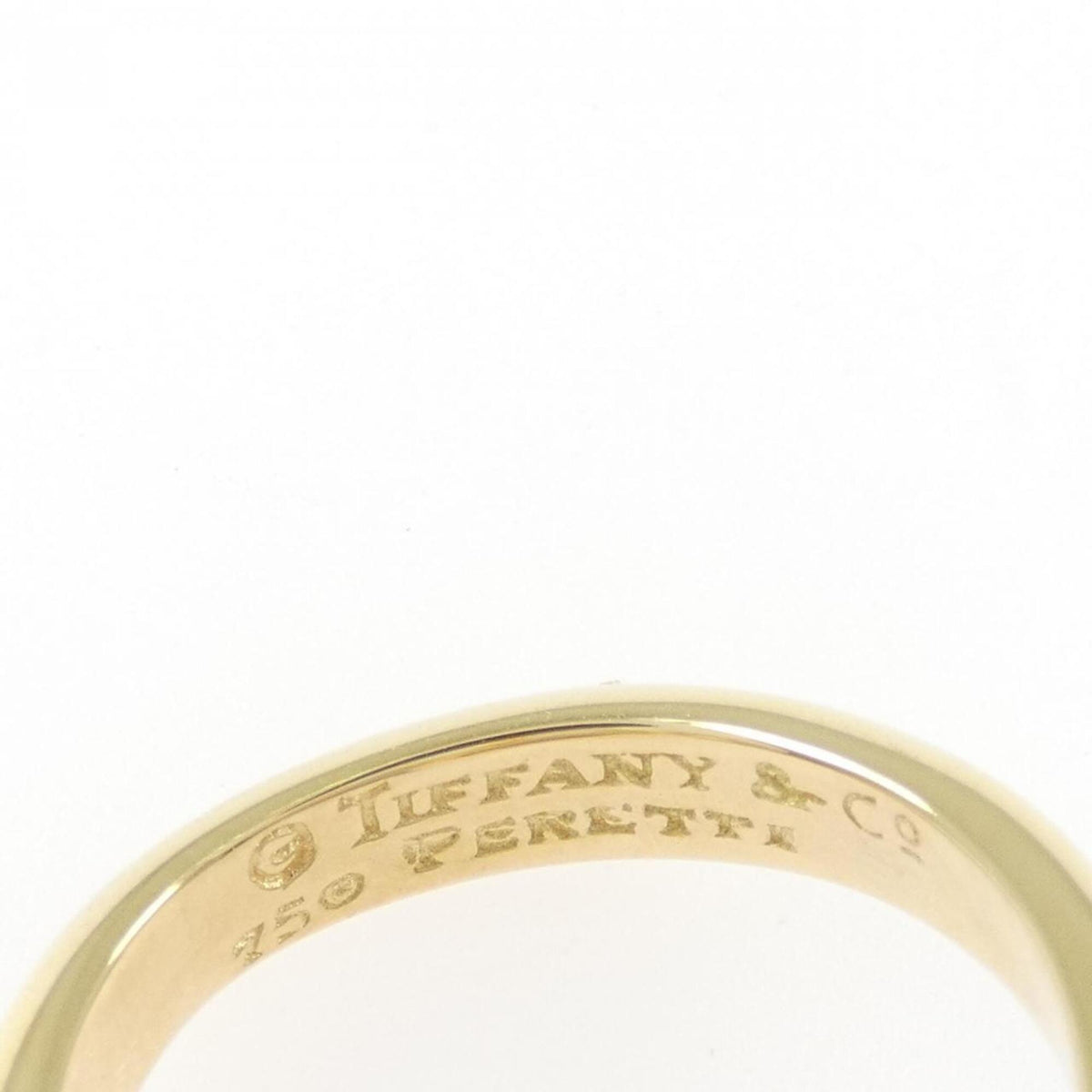 Open Heart Ring 18K Yellow Gold 15.8mm