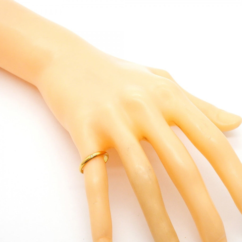 Band Ring 18K Yellow Gold With Diamond