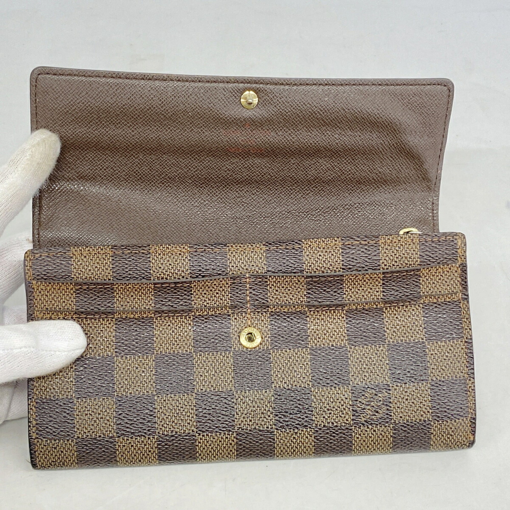 Sarah Wallet Damier