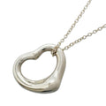 Heart Pendant Necklace Sterling Silver