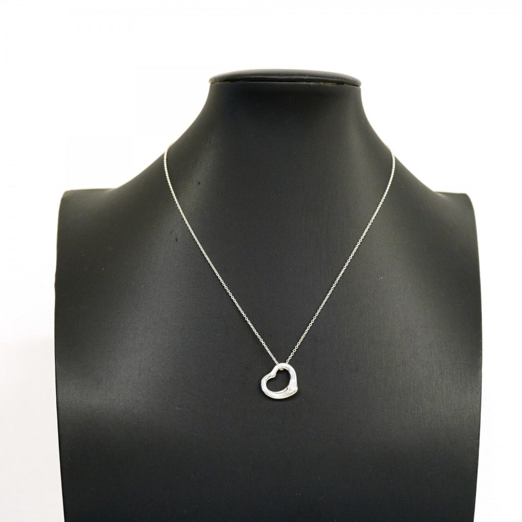 Heart Pendant Necklace Sterling Silver