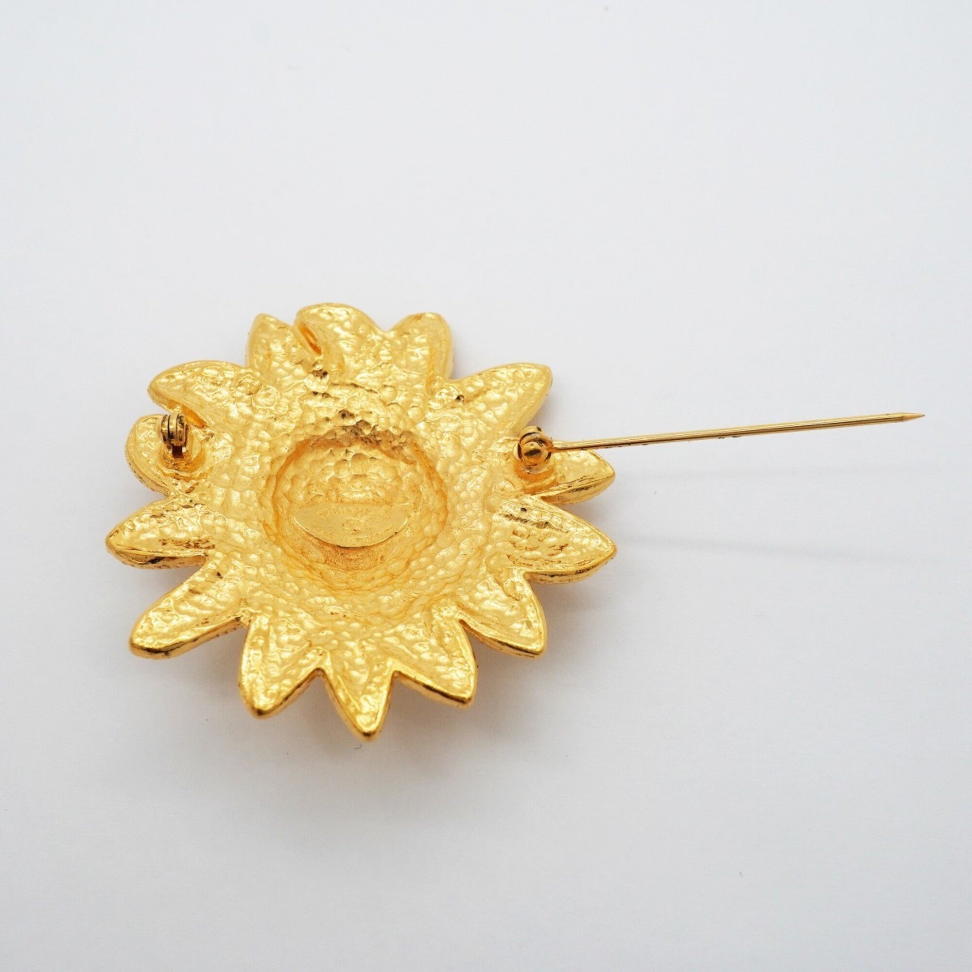 CC Logo Brooch Metal