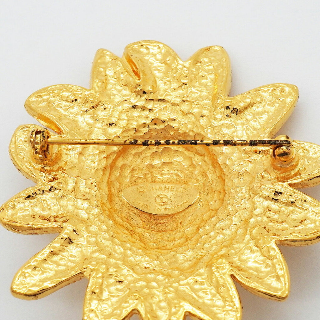 CC Logo Brooch Metal