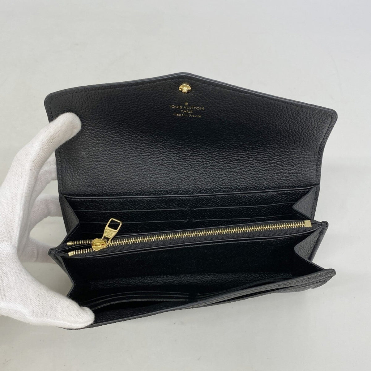 Sarah Wallet NM Monogram Empreinte Leather