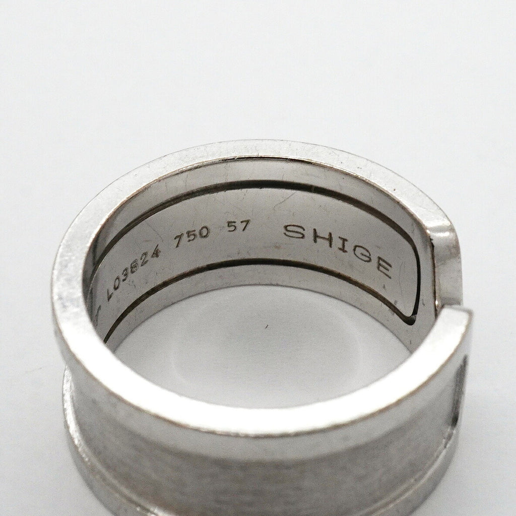 Ring 18K White Gold Large