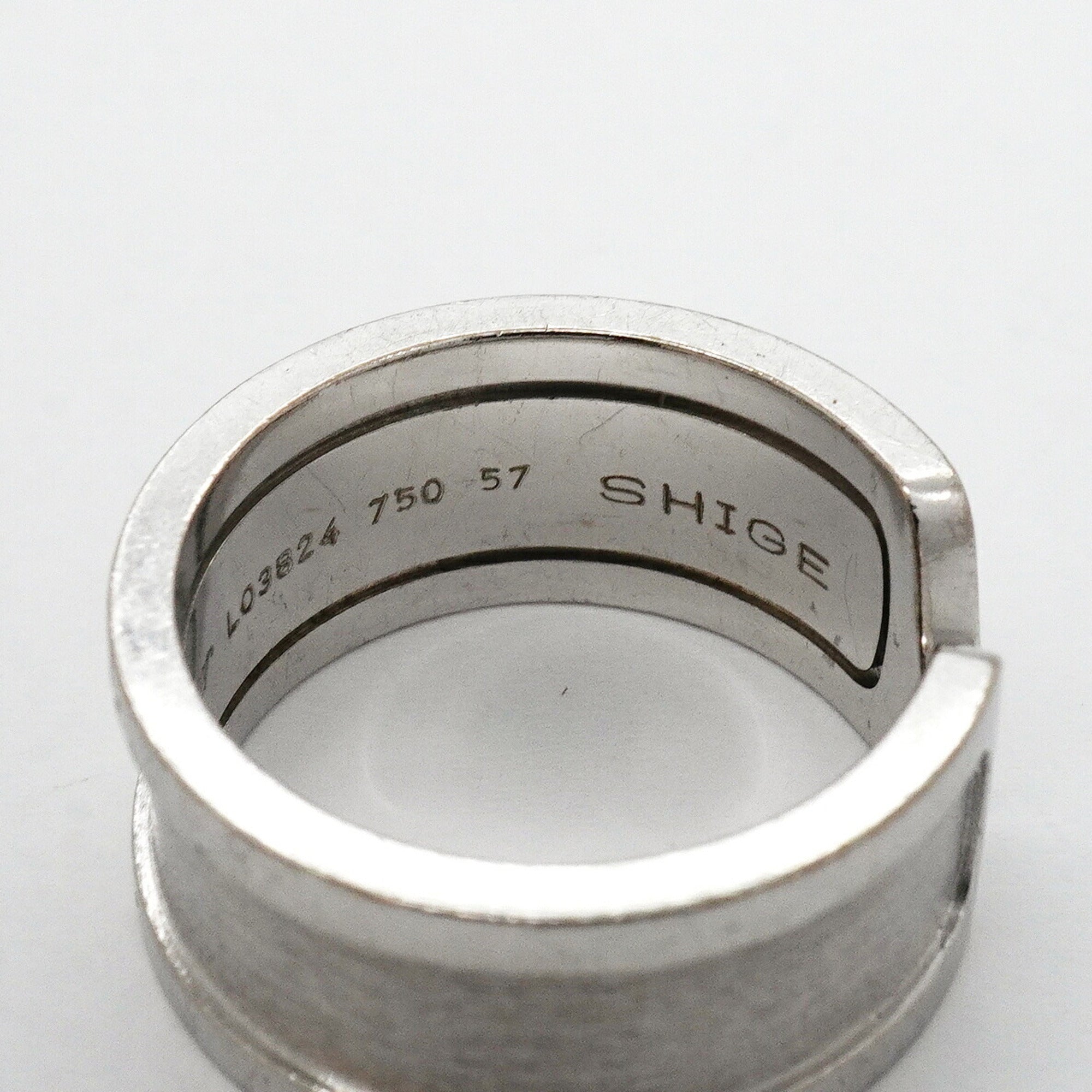 Ring 18K White Gold Large