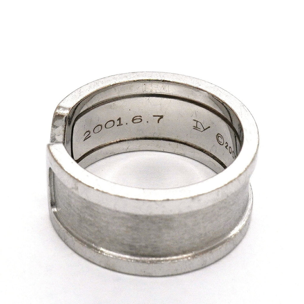 Ring 18K White Gold Large
