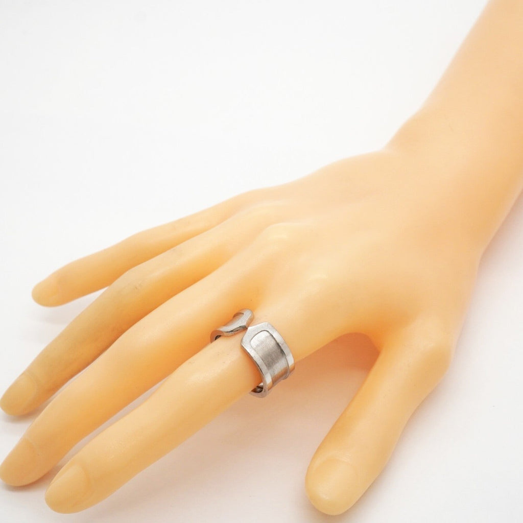 Ring 18K White Gold Large