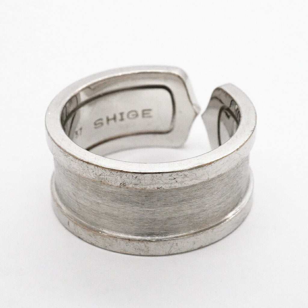 Ring 18K White Gold Large
