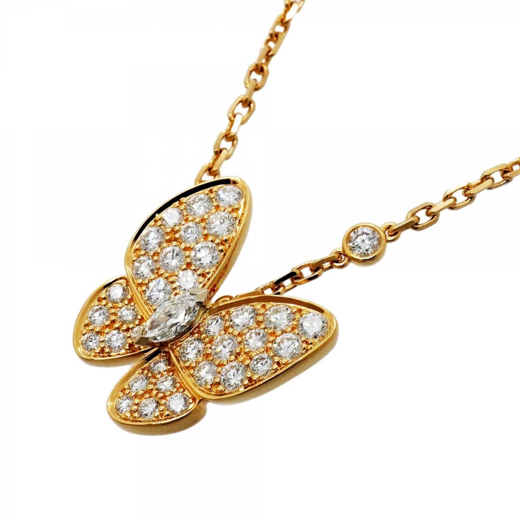 Pendant Necklace 18K Yellow Gold with Diamond
