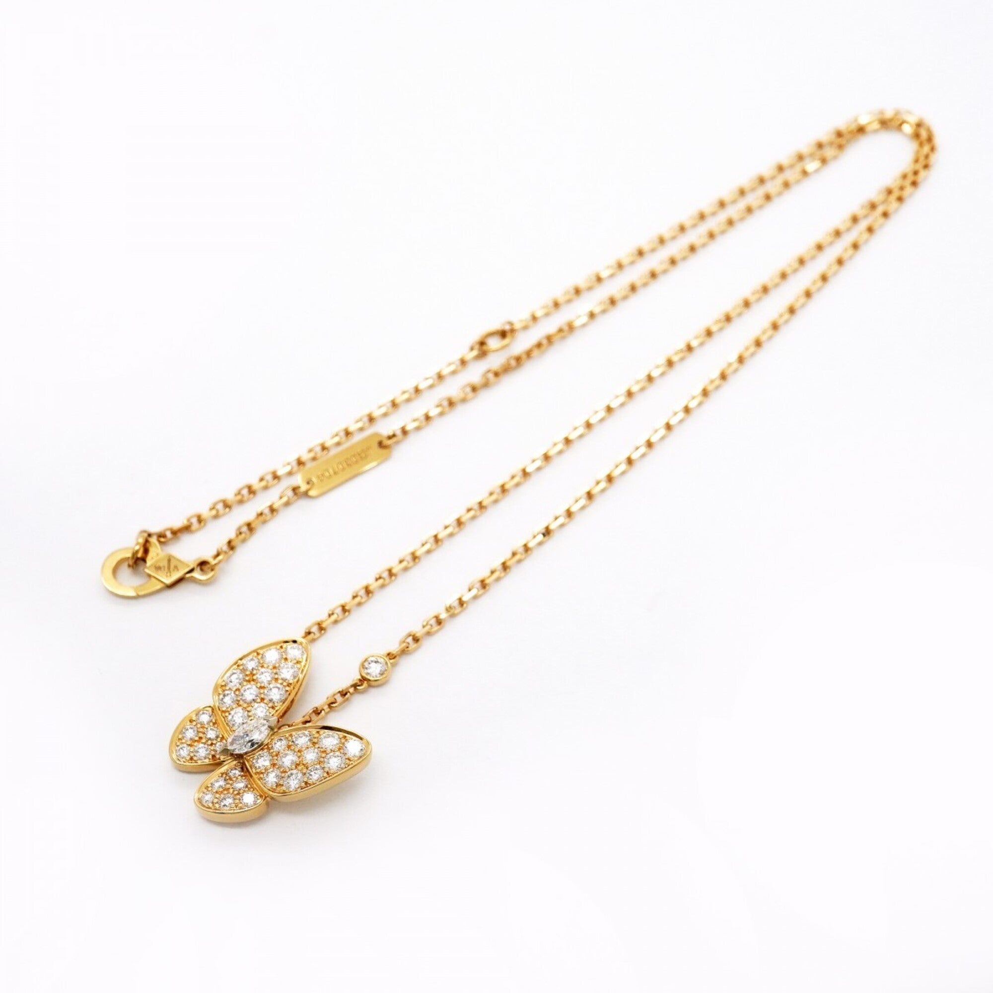 Pendant Necklace 18K Yellow Gold with Diamond