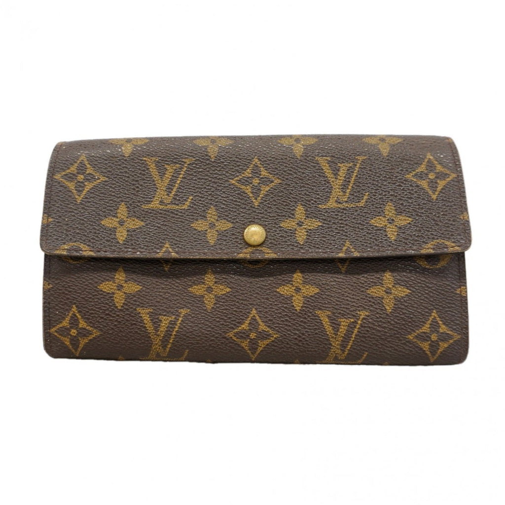 Sarah Wallet Monogram Canvas