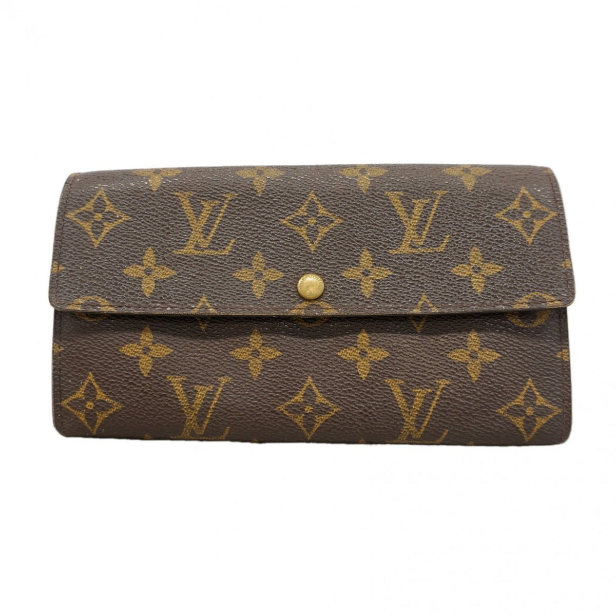 Sarah Wallet Monogram Canvas