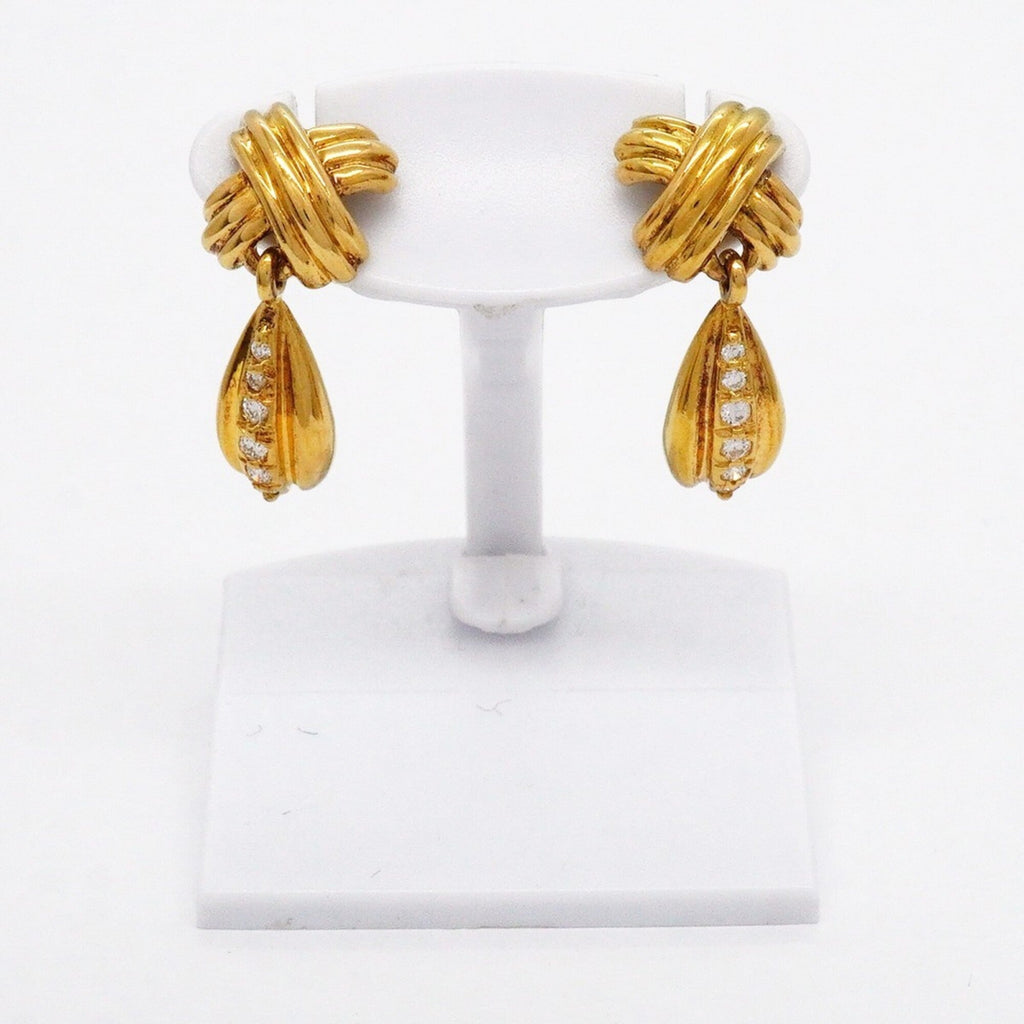 Earrings 18K Yellow Gold