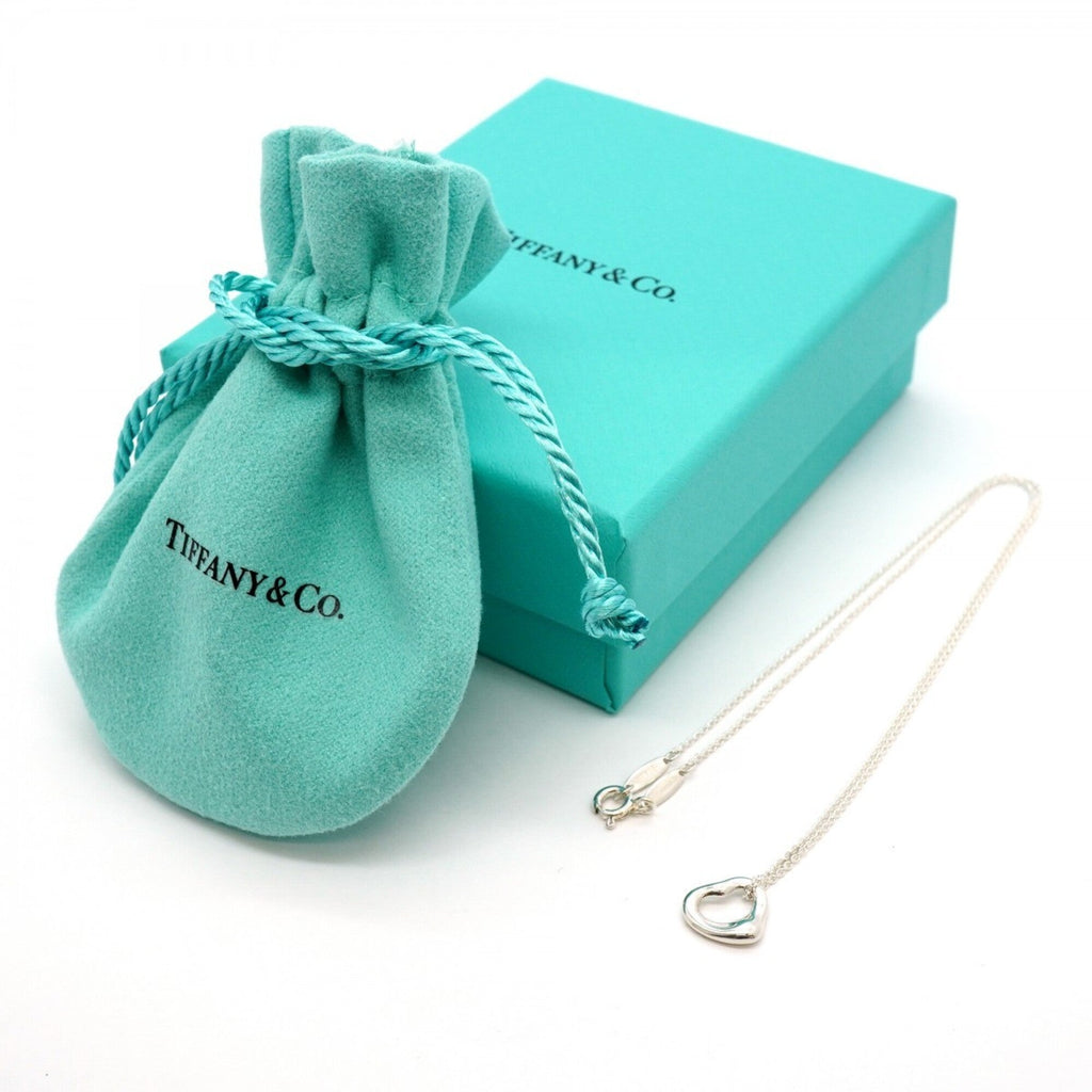 Heart Pendant Necklace Sterling Silver