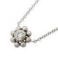 Pendant Necklace 18K White Gold with Diamond