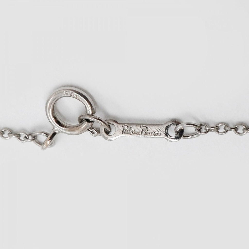 Pendant Necklace 18K White Gold with Diamond
