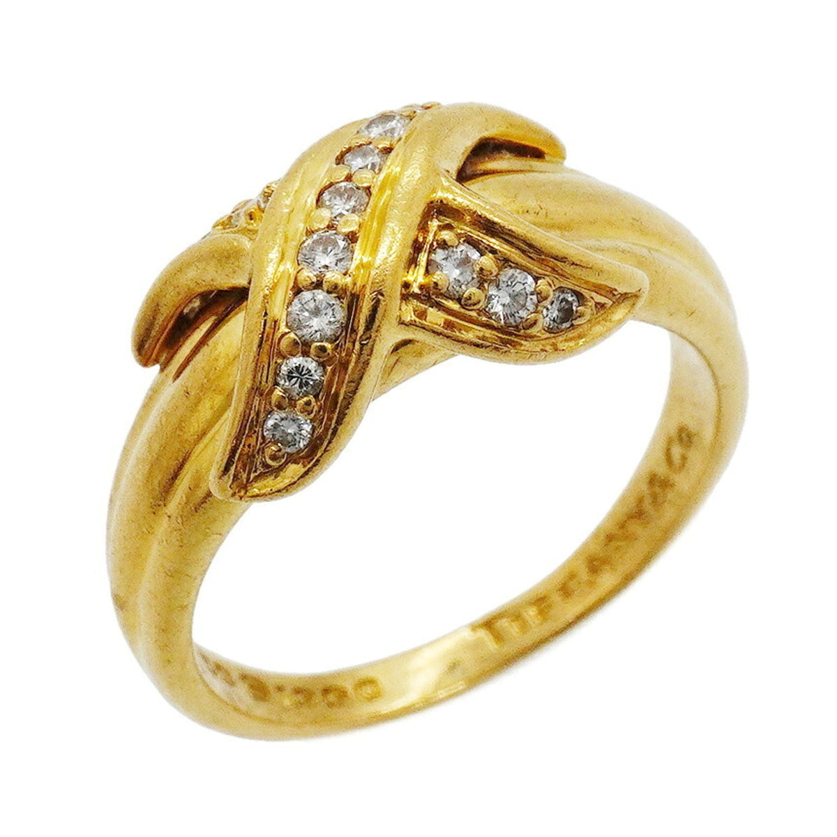 Ring 18K Yellow Gold With Diamond