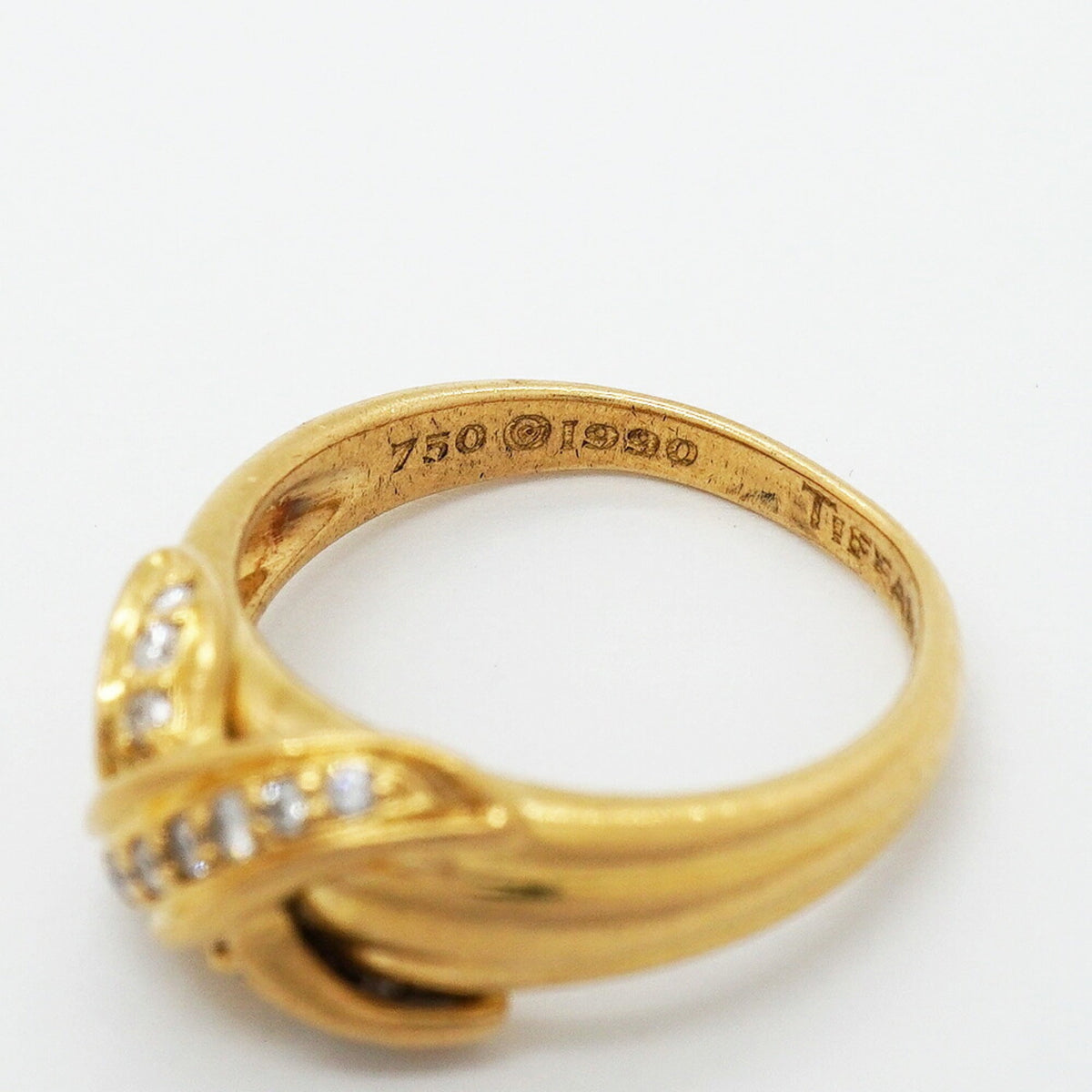 Ring 18K Yellow Gold With Diamond