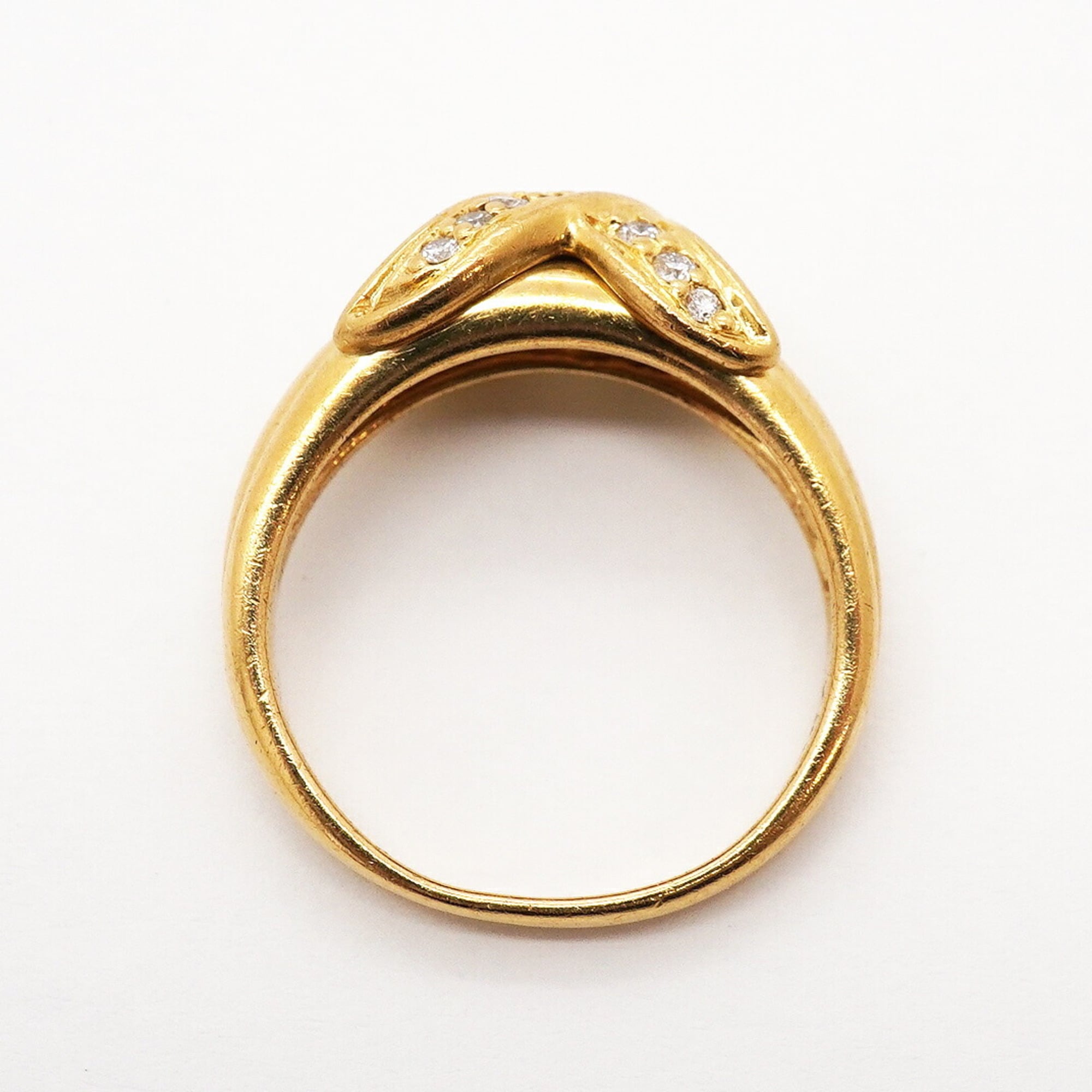 Ring 18K Yellow Gold With Diamond